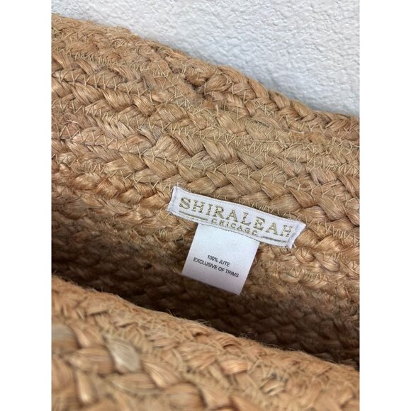 Shiraleah natural 100% jute "Bride" beach coastal bachlorette tote bag honeymoon - Picture 5 of 8